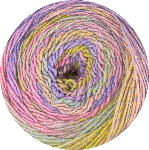 Crypto 8 ply - Pastel Rainbow