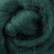 Corriedale Slivers - Green Tea