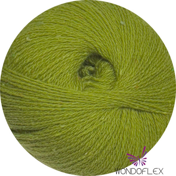 Scotland2 Tweed - Chartreuse Tweed