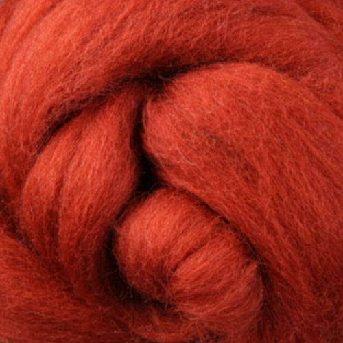 Corriedale Slivers - Nutmeg