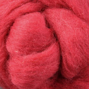 Corriedale Slivers - Strawberry Shortcake
