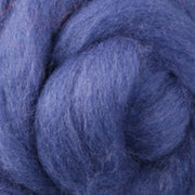 Corriedale Slivers - Blueberry