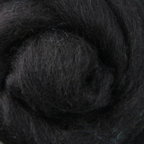 Corriedale Slivers - Liquorice