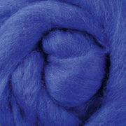 Corriedale Slivers - Blue