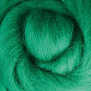 Corriedale Slivers - Green