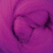 Corriedale Slivers - Magenta