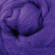 Corriedale Slivers - Purple