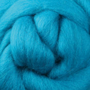 Corriedale Slivers - Turquoise