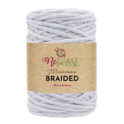 Macrame Braided - Light Grey