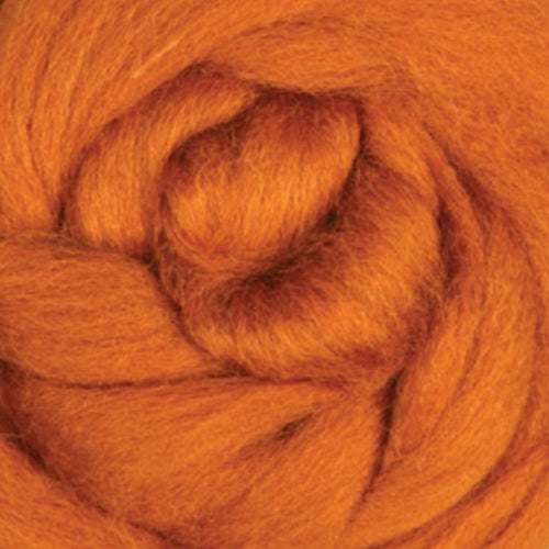 Corriedale Slivers - Toffee
