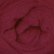 Corriedale Slivers - Aubergine