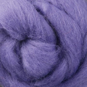 Corriedale Slivers - Lilac