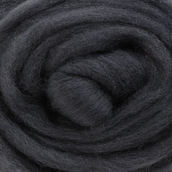 Corriedale Slivers - Slate