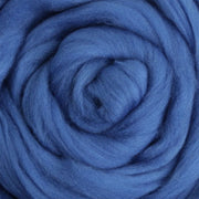 Corriedale Slivers - Classic Blue