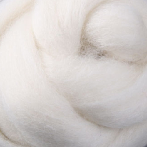 Corriedale Slivers - White