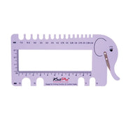 needle Gauge and Cutter - Lilac