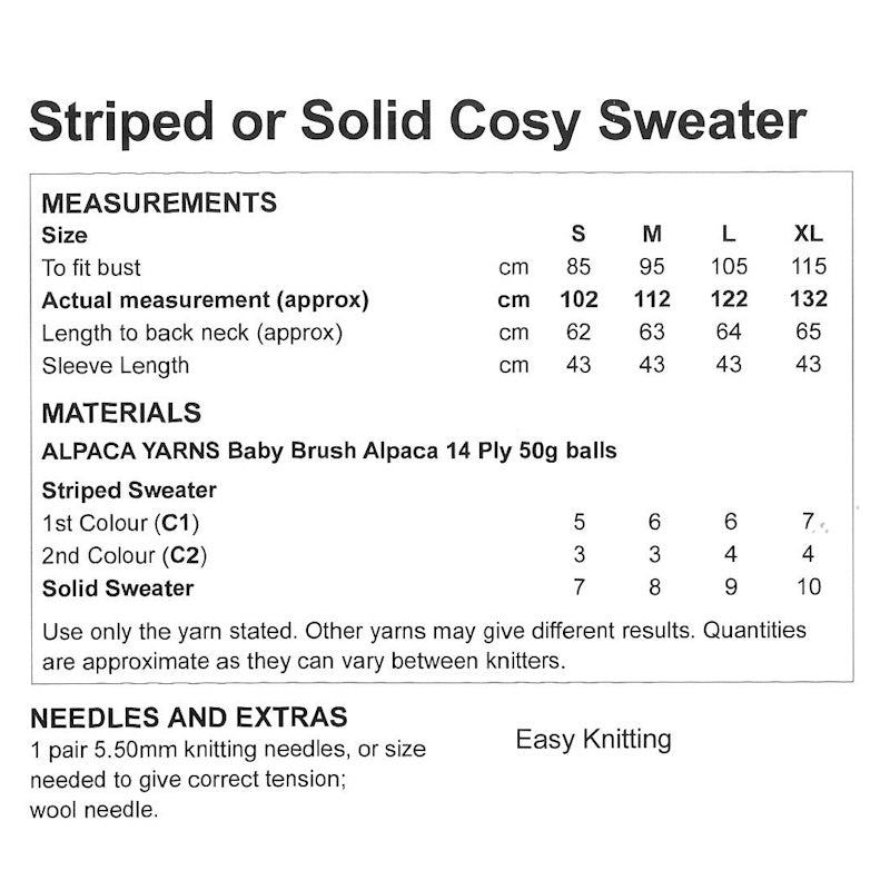 Striped or Solid Jumper