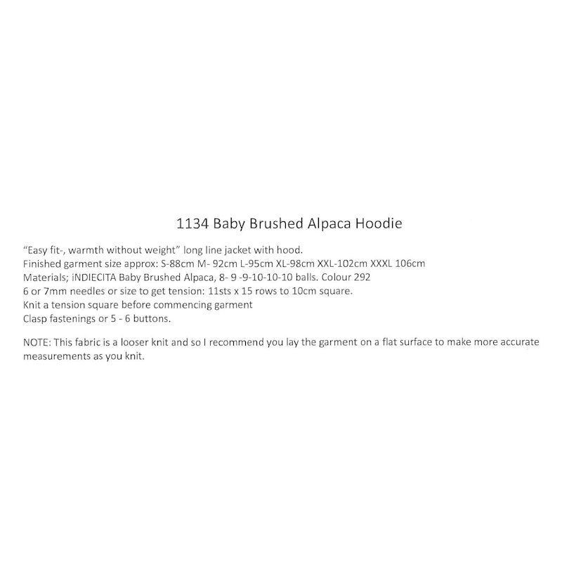 Brushed Alpaca Hoodie