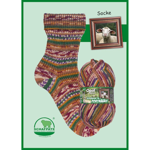 Schafpate 16 - Portrait - Socke