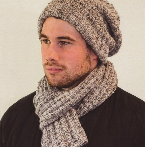beanie and scarf