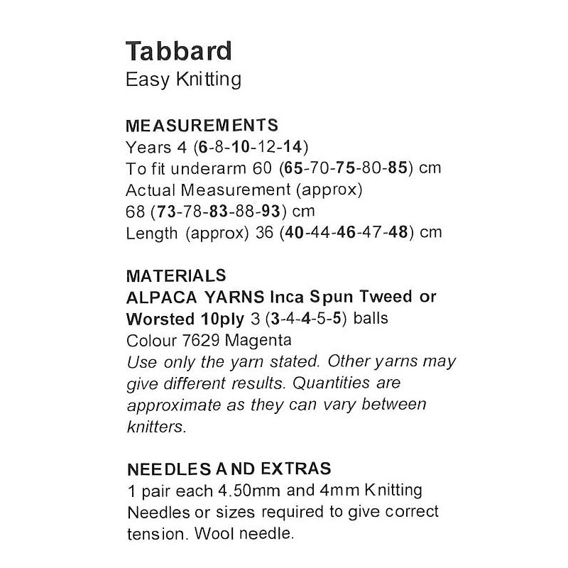 Tabbard