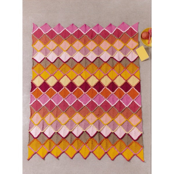 12 Carnival Harlequin Throw