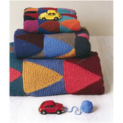 Easy Garter Stitch Triangle Rug