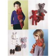 Teddy bear and Animal Hats, Mittens and Scarf