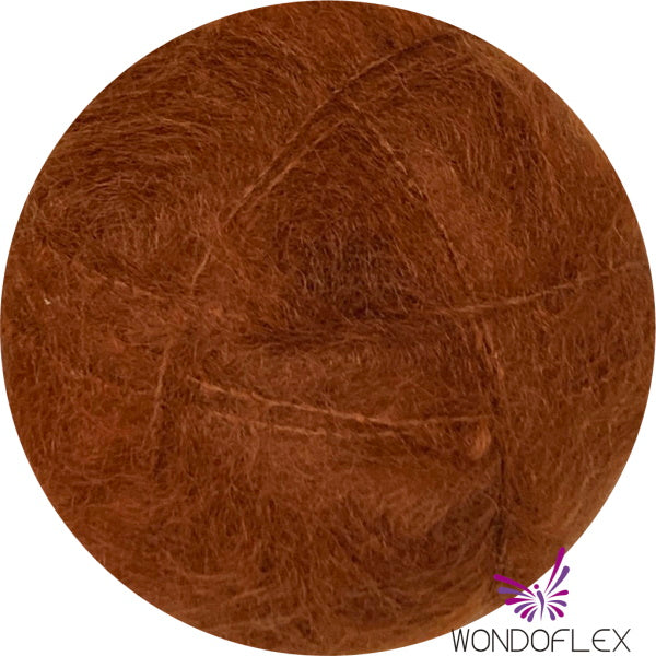 Brushed Mohair - Copper