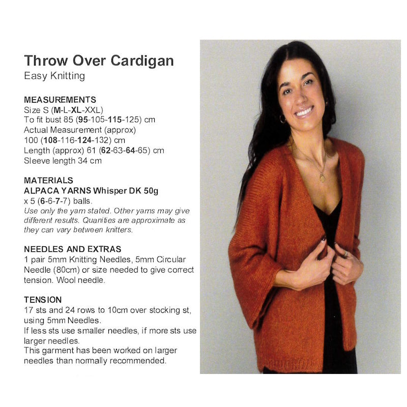 Throw Over Cardi