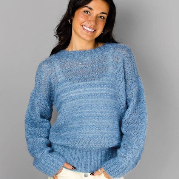 Open Knit Sweater