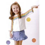 1 Rainbow Garter Cardi