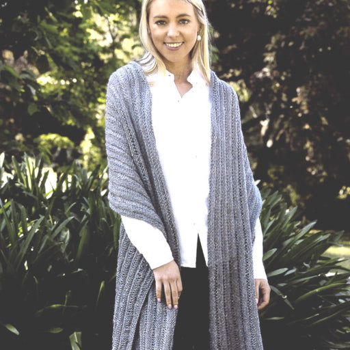 Loose Knit Wrap Scarf