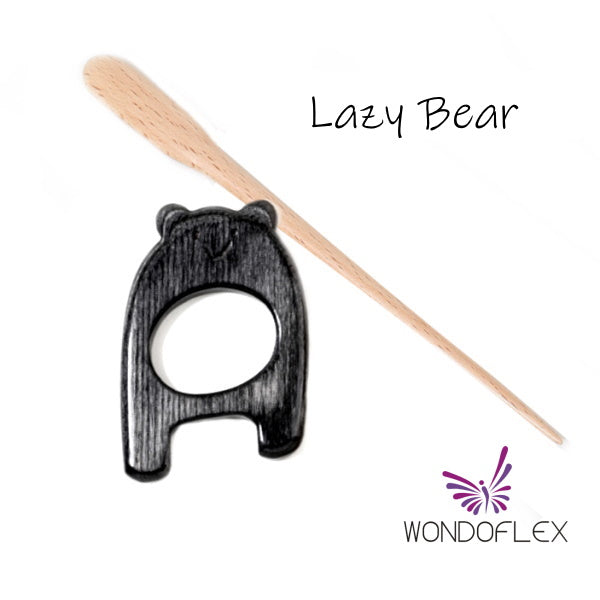 Lazy Bear Shawl Pin