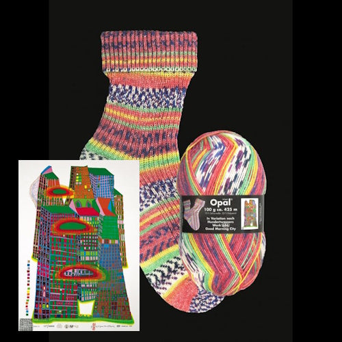 Hundertwasser Collections - Good Morning City