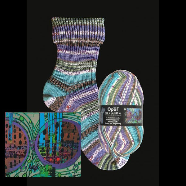 Hundertwasser Collections - Rain on a Rainy Day