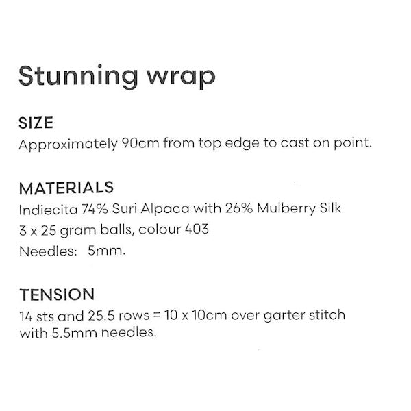 2120 Stunning Wrap
