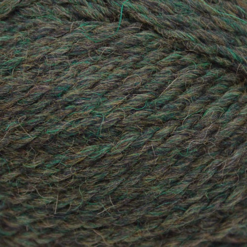 Inca Spun Worsted - Deep Green Melange