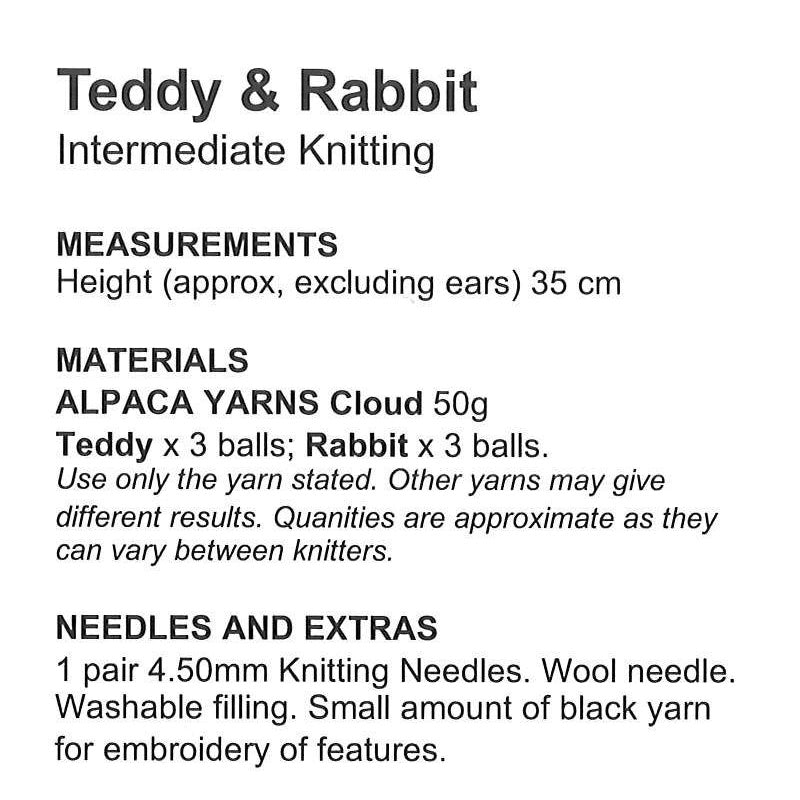 Cloud Teddy and Rabbit*
