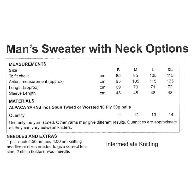 Man's Sweater