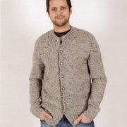 Mans Rib Cardigan