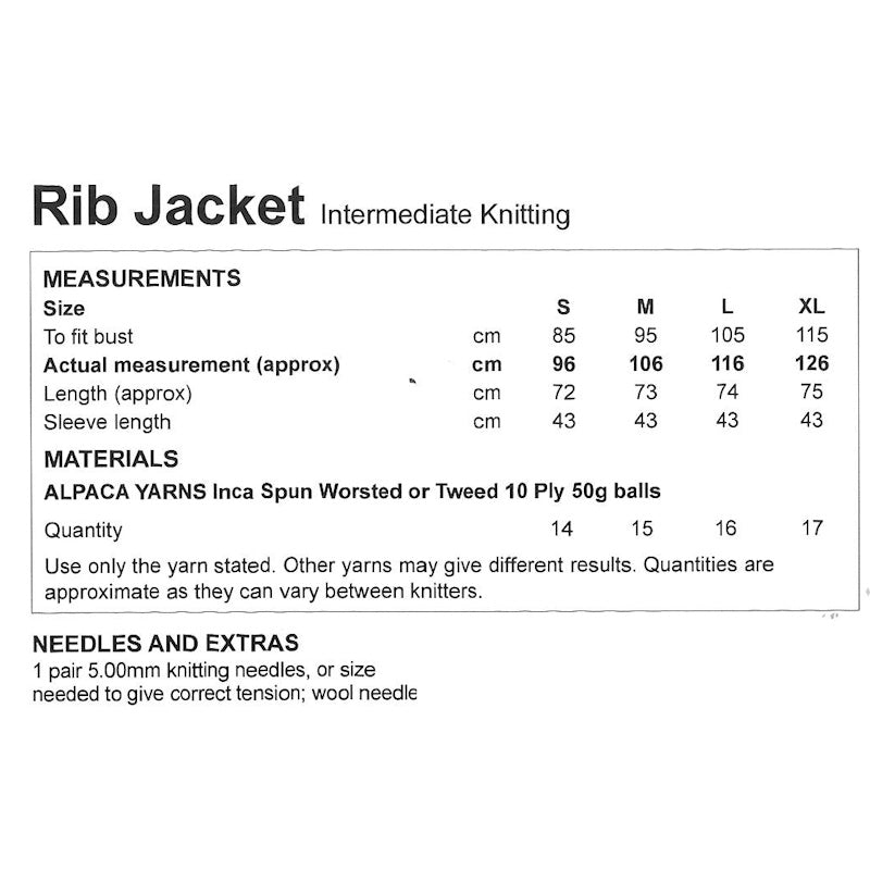 Rib Jacket
