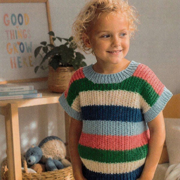 Stripe Texture Vest