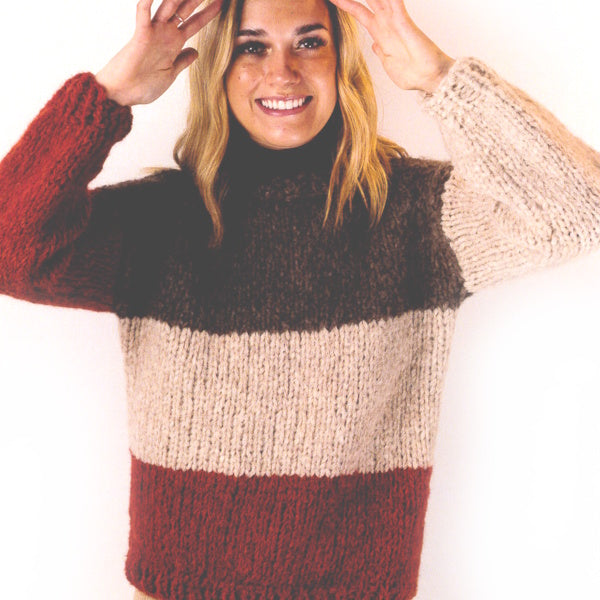 Colour Block Sweater