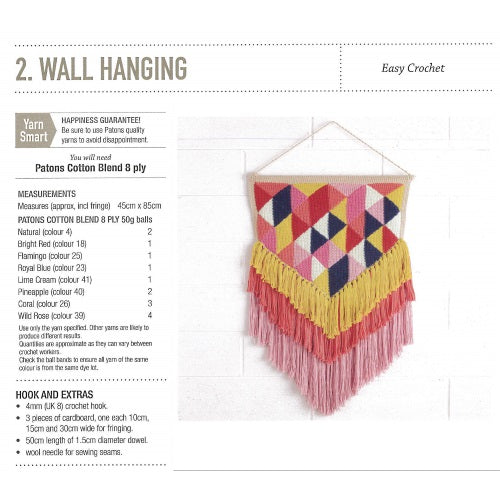 2 Wall Hanging Requirements