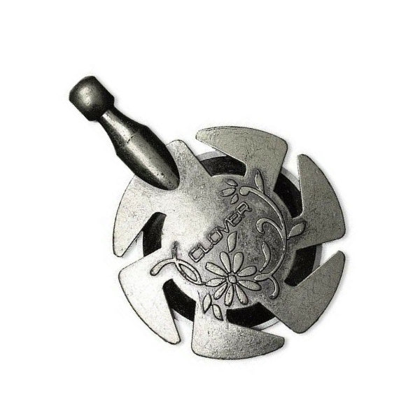 Yarn Cutter Pendant - Antique Silver