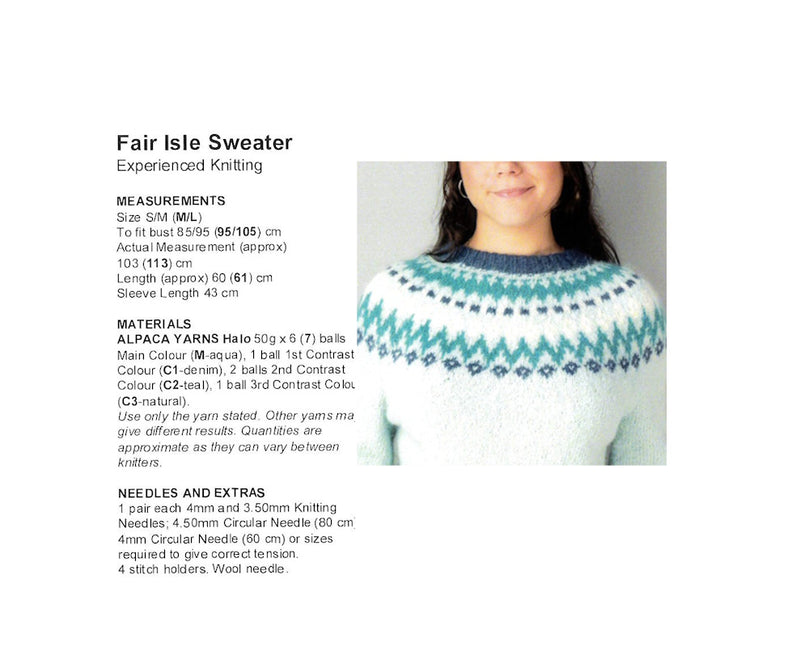 Fair Isle Sweater