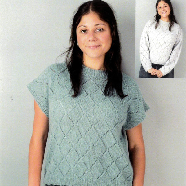 Diamond Lace Sweater