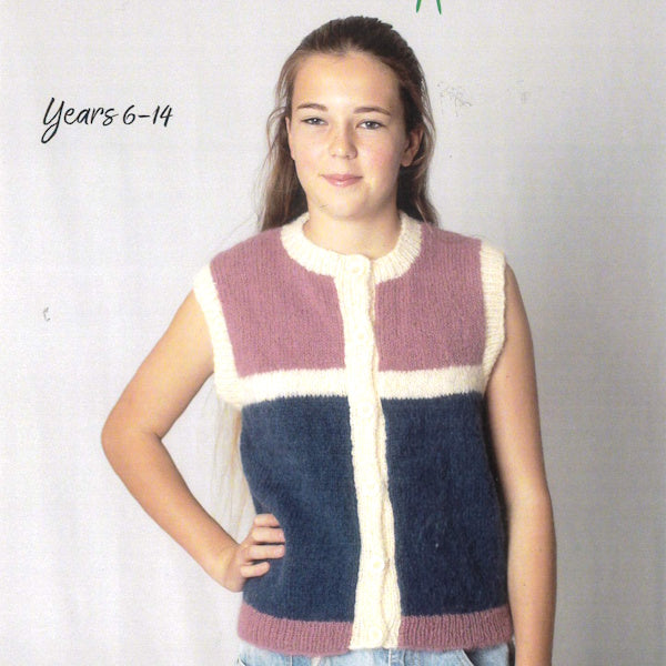 Block Stripe Vest