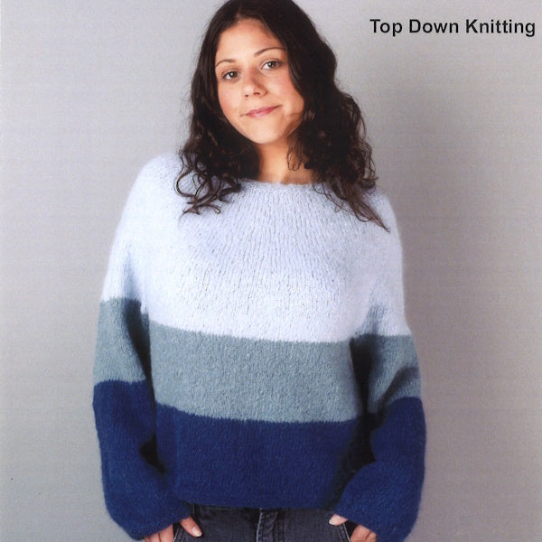 Top Down Stripe Sweater